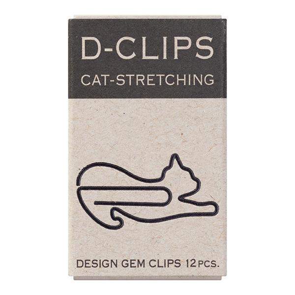 אטבי dclips מיני - Streching Cat-Midori-Shoppu
