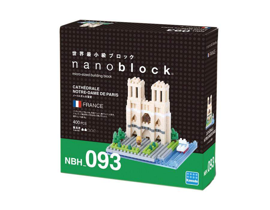 ננובלוק - קתדרלת נוטרדאם פריז / Cathedrale Notre-Dame De Paris NBH093-Nanoblock-Shoppu