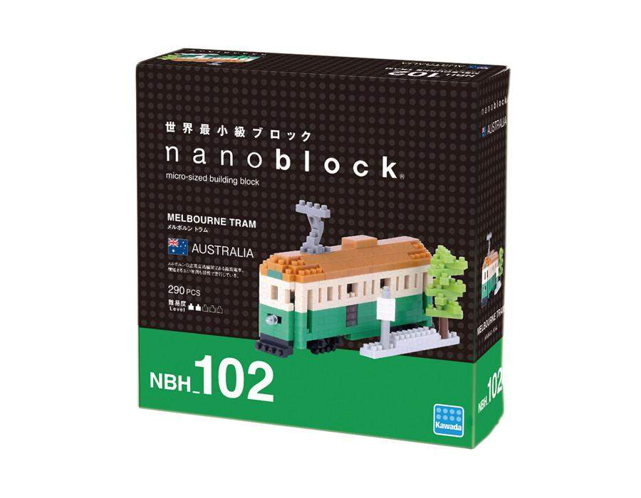 ננובלוק - רכבת מלבורן / Melbourne Tram NBH102-Nanoblock-Shoppu