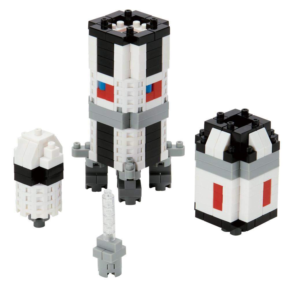 ננובלוק - טיל סטורן 5 / Saturn V Rocket NBH130-Nanoblock-Shoppu