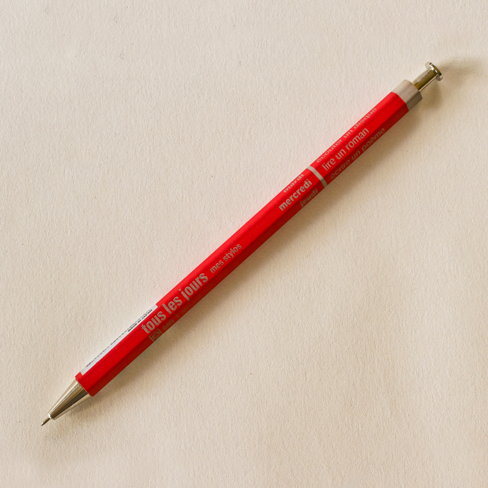 עט מכני Days Pen - אדום-Marks-Shoppu