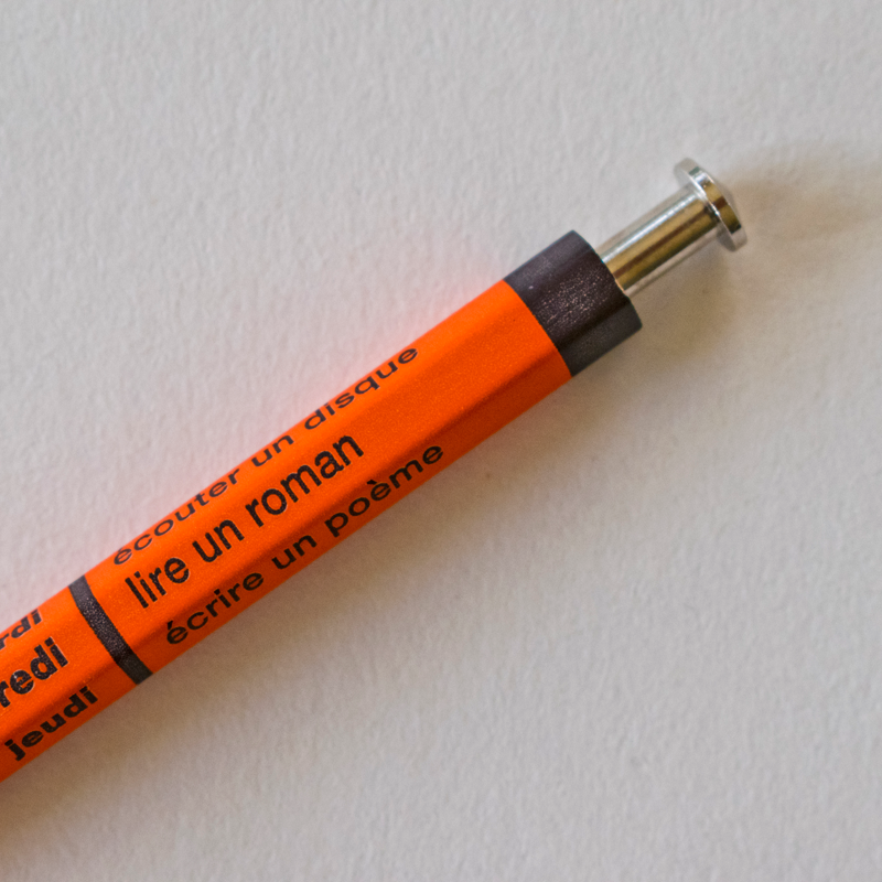 עט מכני Days Pen - כתום-Marks-Shoppu