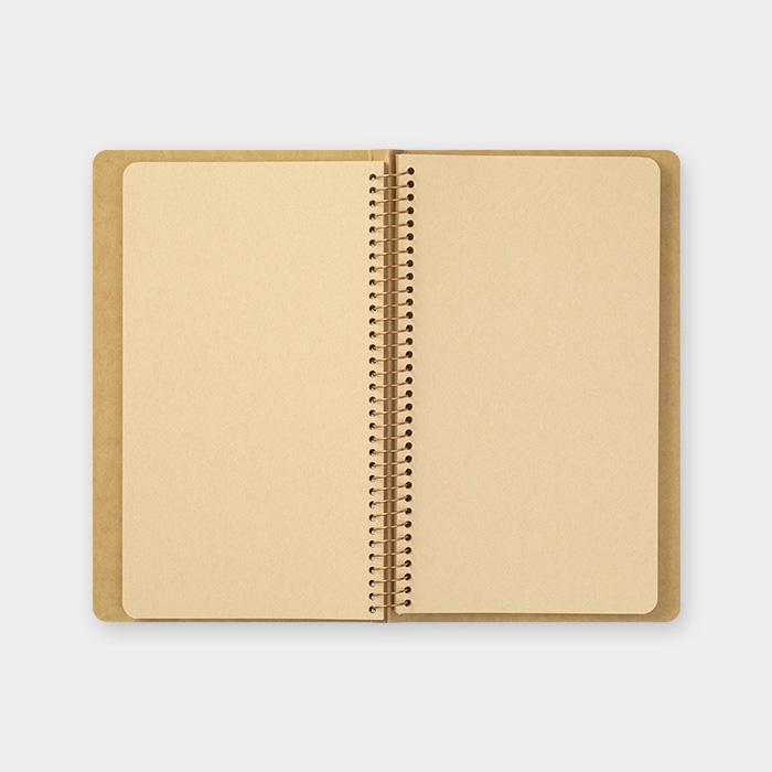 מחברת ספירלה A5- גמל דפים חומים / DW Craft-Midori-Shoppu