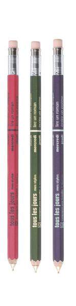 עפרון מכני Days Pen - סגול-Marks-Shoppu