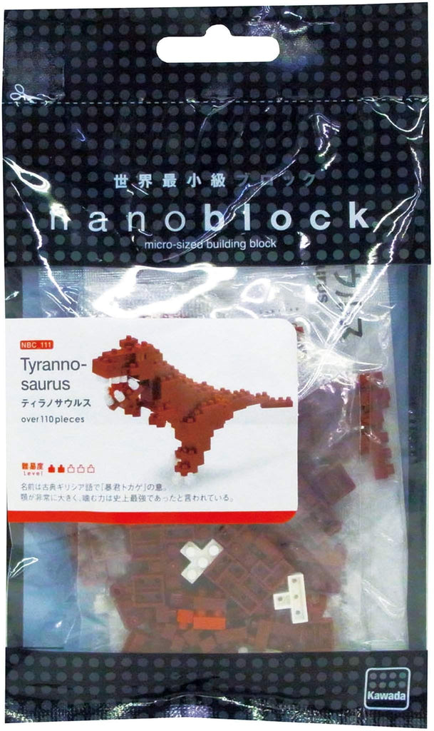 ננובלוק - דינוזאור טיראנוסורוס / Tyrannosaurus NBC111-Nanoblock-Shoppu