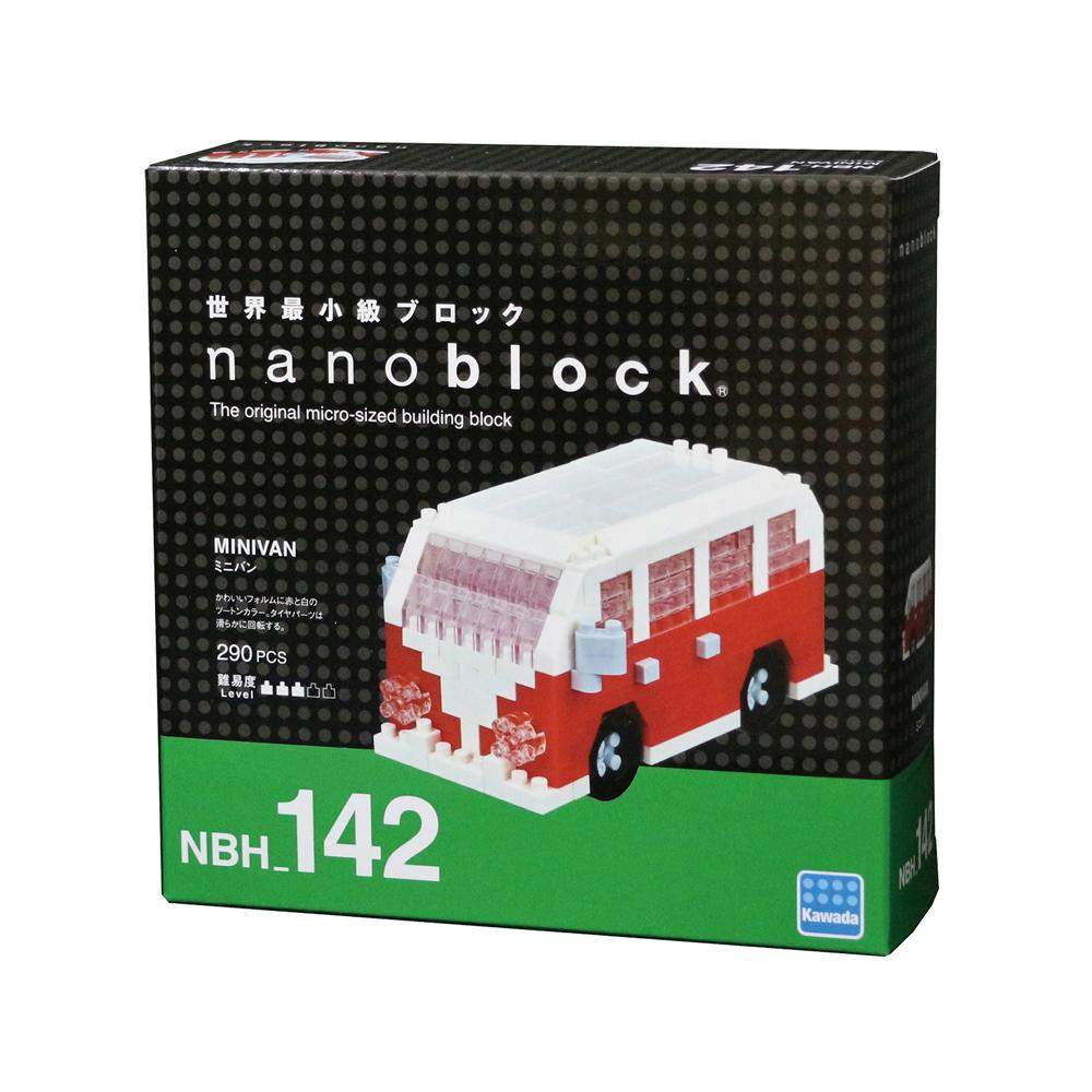 ננובלוק - מיני וואן / Minivan NBH142-Nanoblock-Shoppu