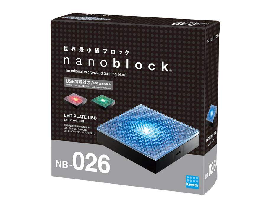ננובלוק - פלטת לד / Led Plate USB NB026-Nanoblock-Shoppu