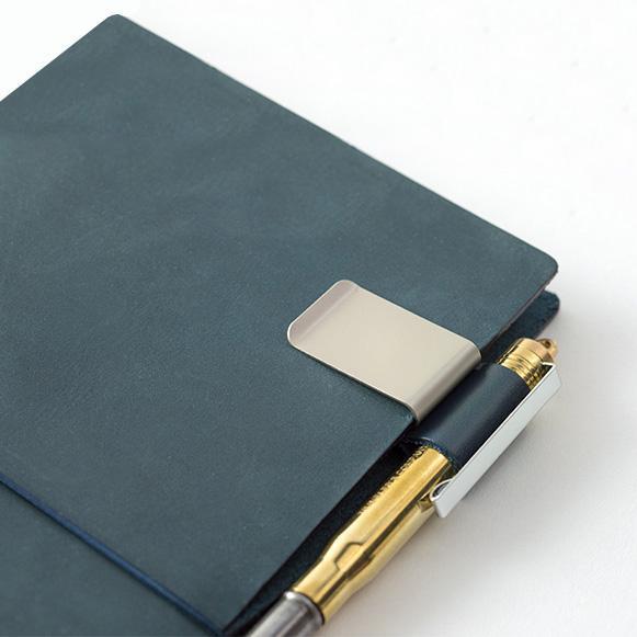 מחברת מסע גדולה כחולה- Traveler's Blue Notebook-Midori-Shoppu