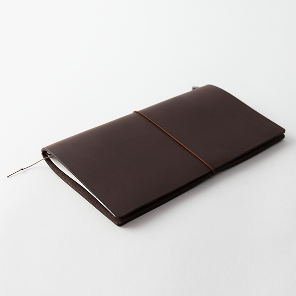 מחברת מסע גדולה חומה- Traveler's Brown Notebook-Midori-Shoppu