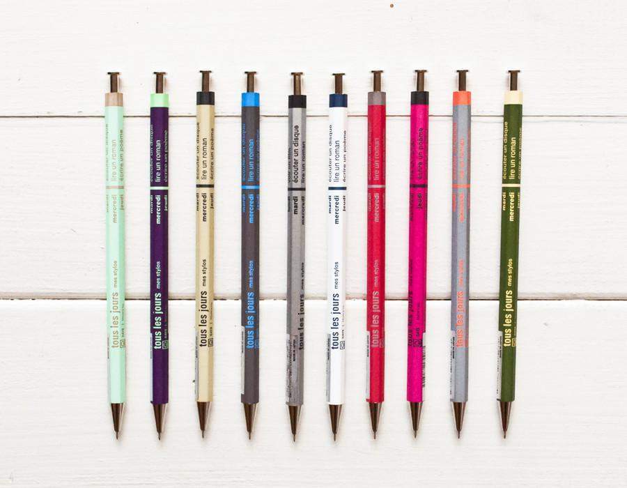 עט מכני Days Pen - כחול נייבי-Marks-Shoppu
