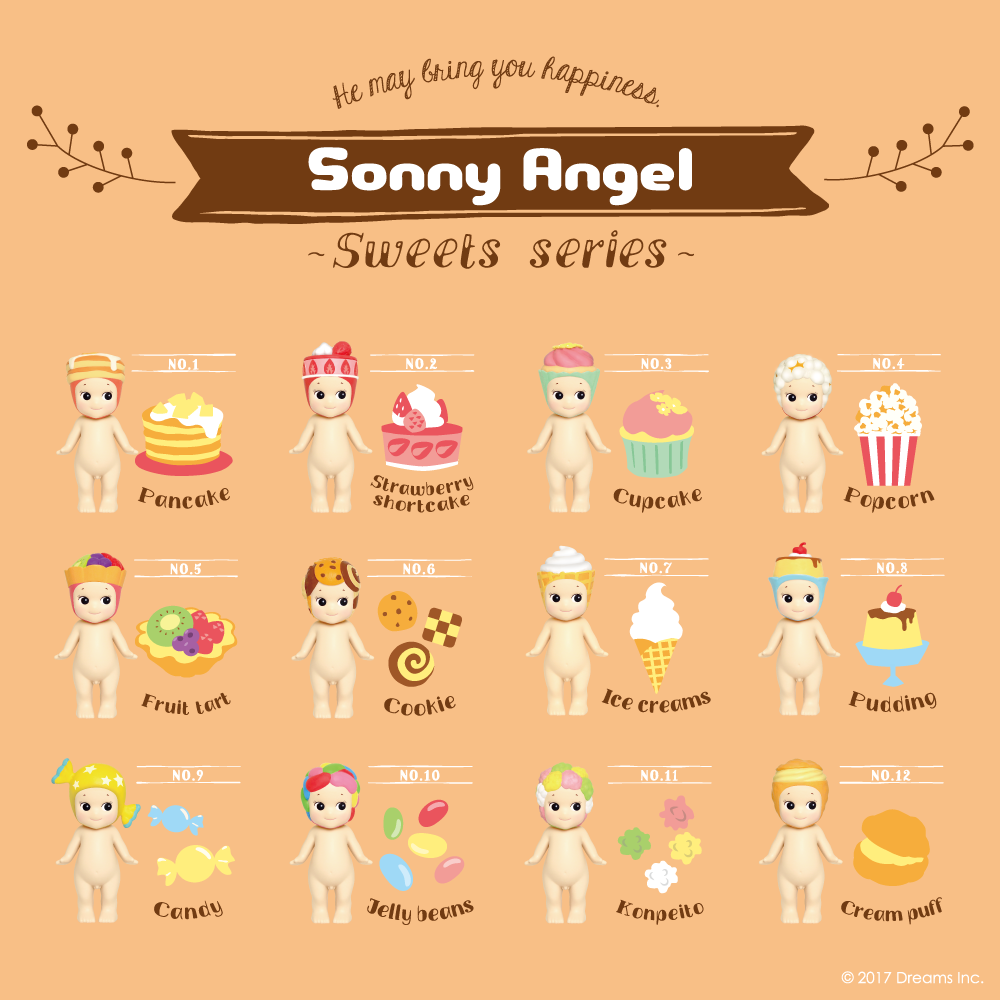 סוני אנג'ל- מארז סדרת ממתקים / Sweets Series-Sonny Angel-Shoppu