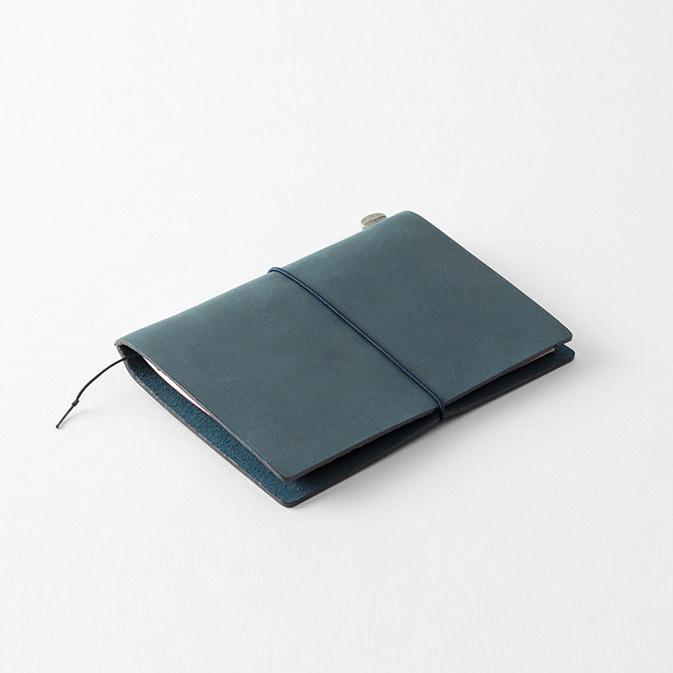 מחברת מסע פספורט כחולה- Traveler's Blue Passport Notebook-Midori-Shoppu