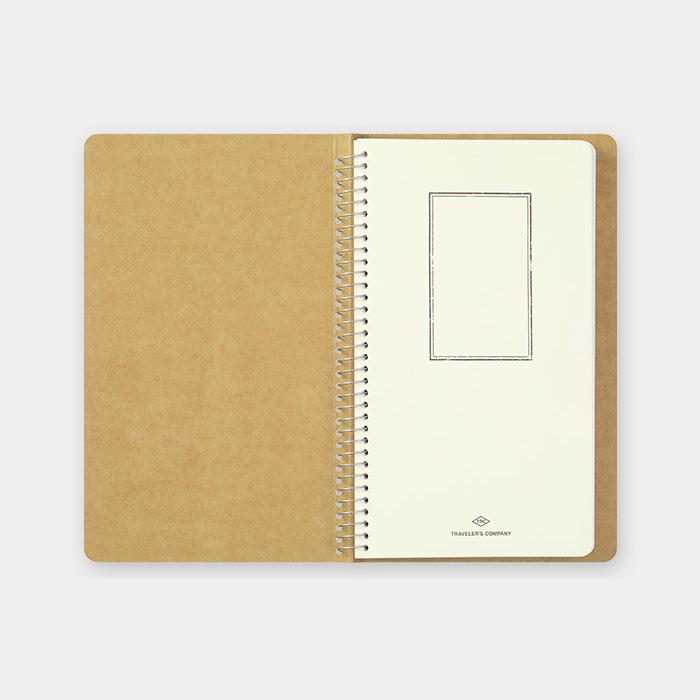 מחברת ספירלה A5- דוב קוטב דפים לבנים/ MD White-Midori-Shoppu